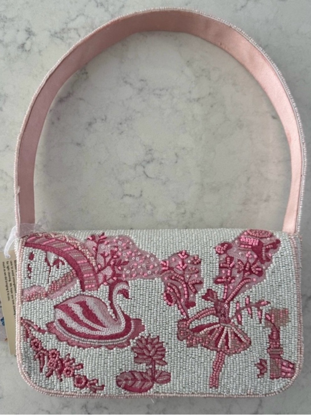 VIRAL Ballerina Beaded Bag NWT